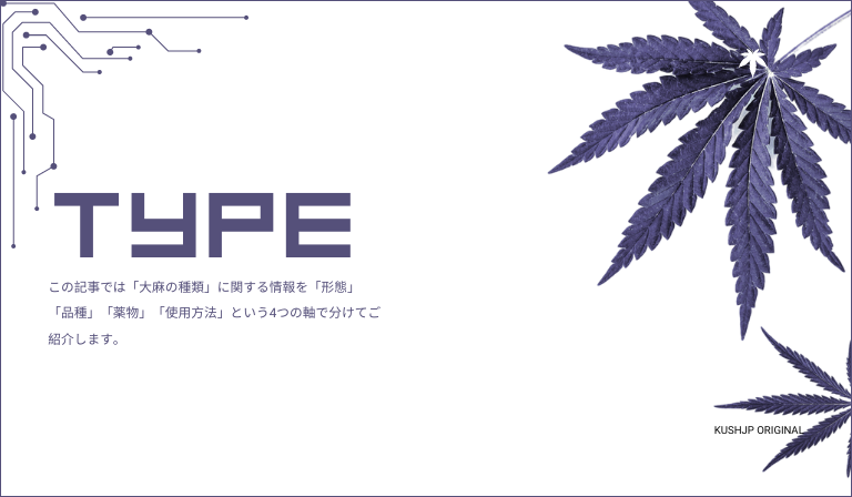 大麻の種類