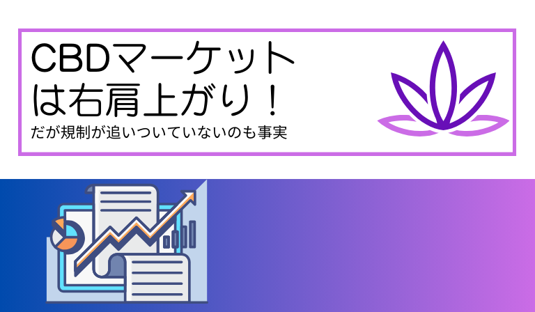 CBDマーケット拡大を表す画像