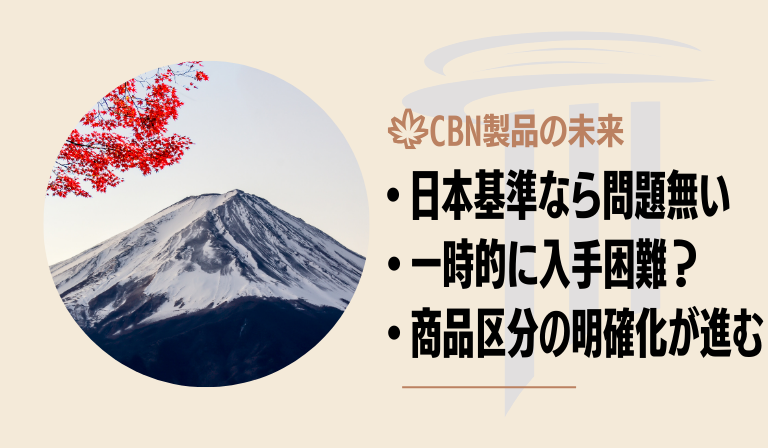 法改正がもたらすCBNへの違法性とは