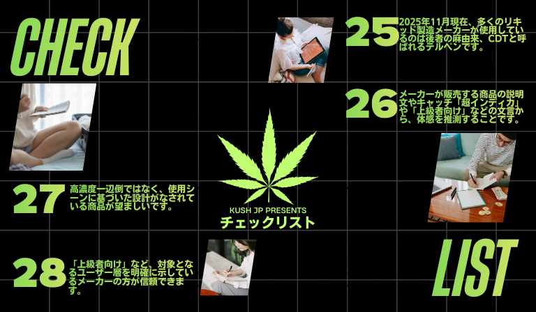 信頼できるH4CBH商品を選ぶための最終チェックリスト