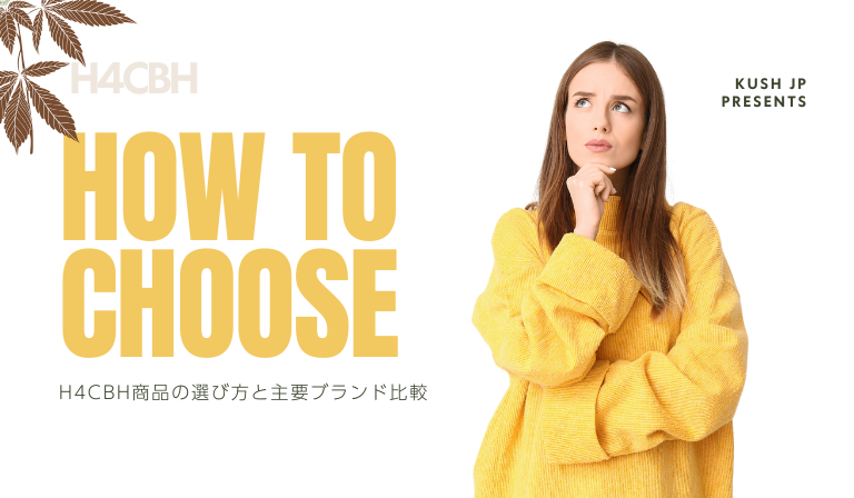 H4CBH商品の選び方と主要ブランド比較